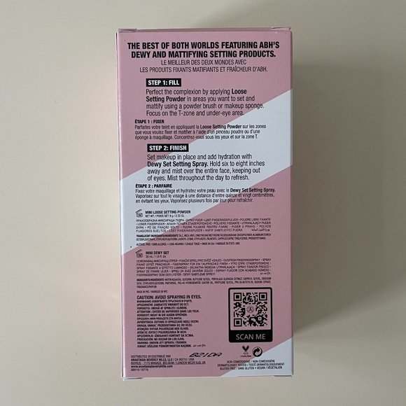 ANASTASIA BEVERLY HILLS Mini Matte and Dewy Duo Loose Setting Powder New - Picture 3 of 3